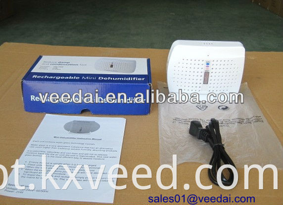 ETD100 Hot Electric Portable Mini Dehumidifier para armário pequeno do porão
